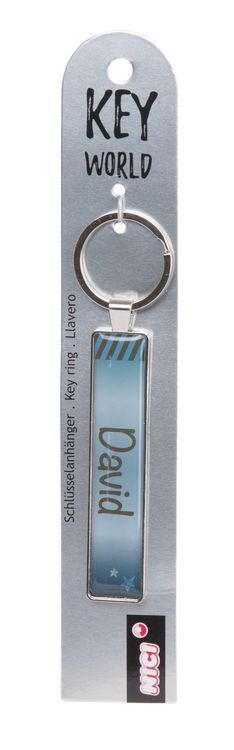 Produktbild: Schl&uuml;sselanh&auml;nger Key World David
