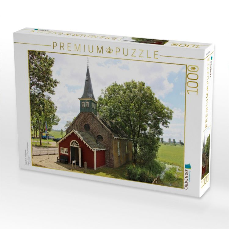 Produktbild: CALVENDO Puzzle Kapelle in Allingawier | 1000 Teile Lege-Gr&ouml;&szlig;e 64x48cm Foto-Puzzle f&uuml;r gl&uuml;ckliche Stunden
