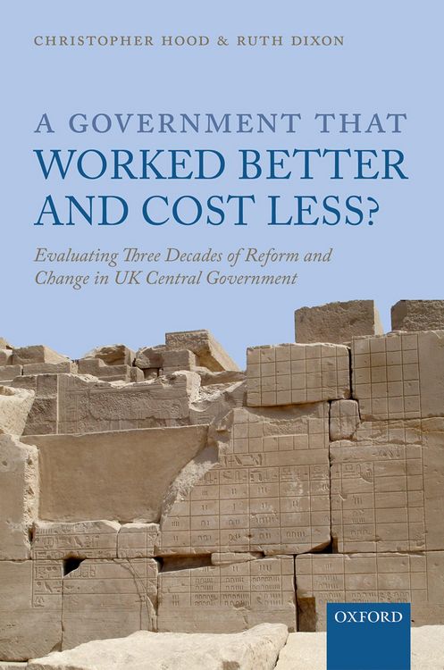 Produktbild: A Government that Worked Better and Cost Less?