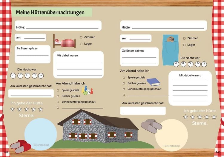 Produktbild: Meine Touren - Wandertagebuch f&uuml;r Kinder