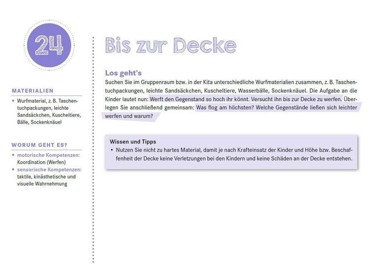 Produktbild: 52 Blitzideen: Bewegung
