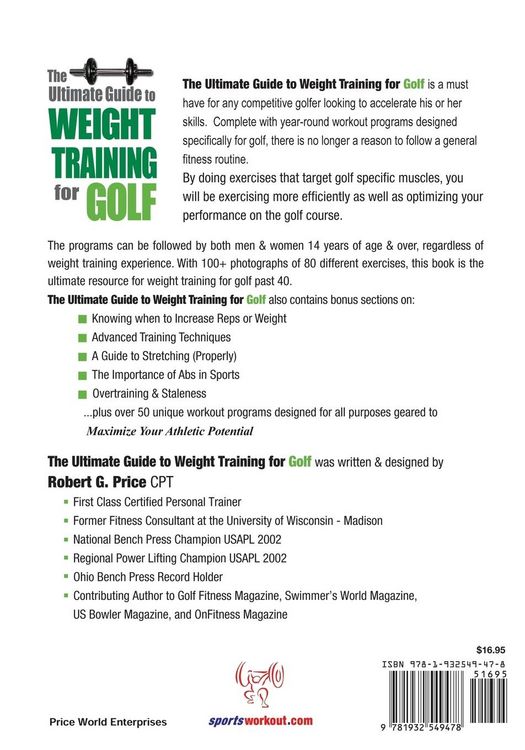 Produktbild: The Ultimate Guide to Weight Training for Golf