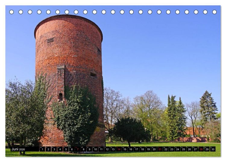 Produktbild: Hansestadt Salzwedel (Tischkalender 2026 DIN A5 quer), CALVENDO Monatskalender
