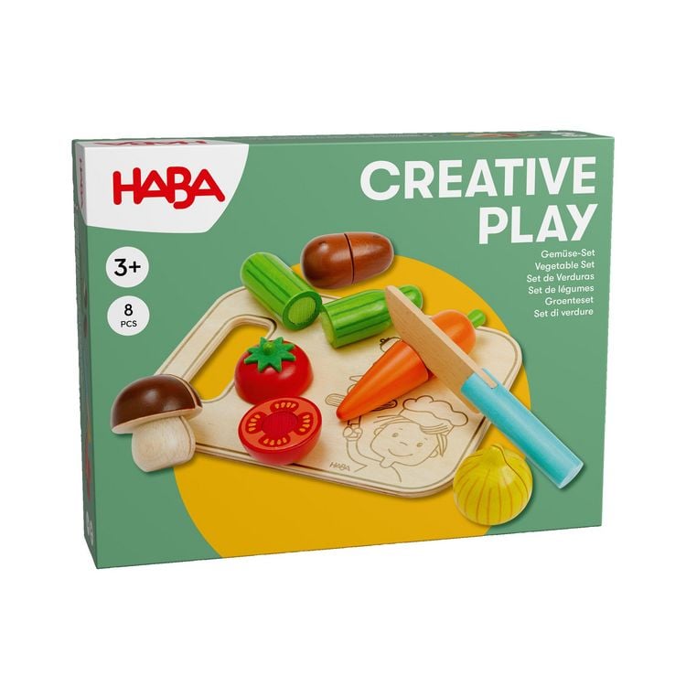 Produktbild: Creative Play Gem&uuml;se-Set mit Brettchen