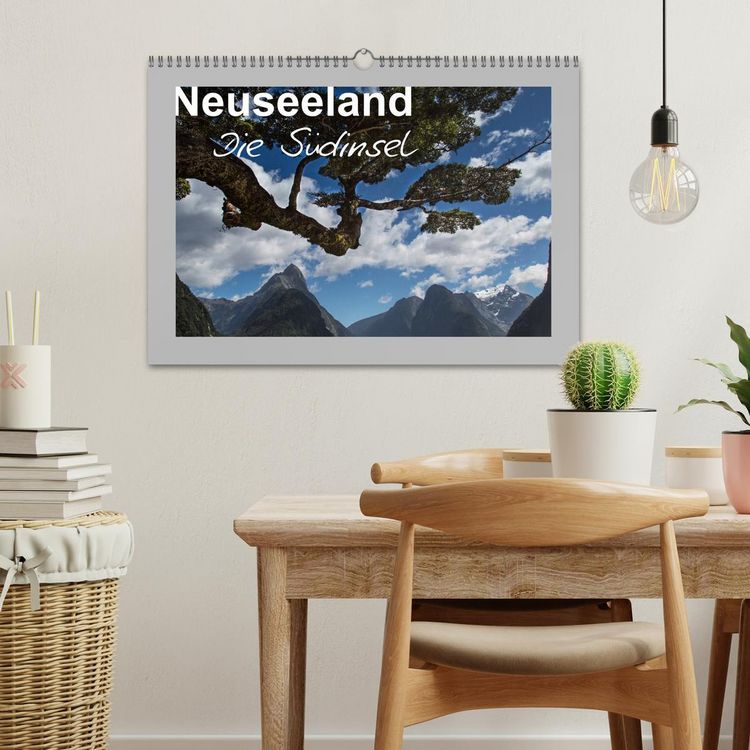 Produktbild: Neuseeland - Die S&uuml;dinsel (Wandkalender 2026 DIN A3 quer), CALVENDO Monatskalender