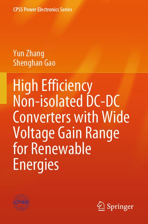 Produktbild: High Efficiency Non-isolated DC-DC Converters with Wide Voltage Gain Range for Renewable Energies
