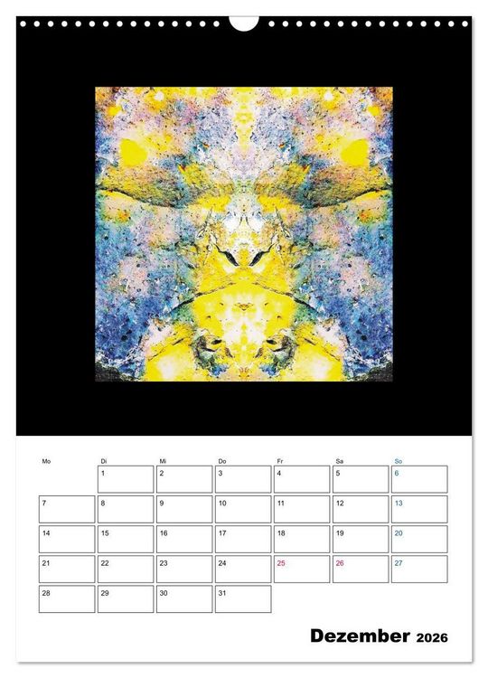 Produktbild: Nature's Faces (Wandkalender 2026 DIN A3 hoch), CALVENDO Monatskalender