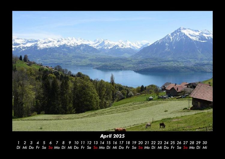 Produktbild: Die Seen der Erde 2025 Fotokalender DIN A3