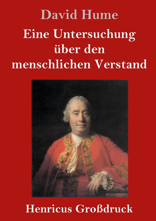 Produktbild: Eine Untersuchung &uuml;ber den menschlichen Verstand (Gro&szlig;druck)