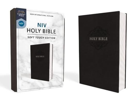 Produktbild: NIV, Holy Bible, Soft Touch Edition, Imitation Leather, Black, Comfort Print