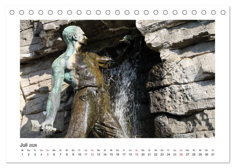 Produktbild: Die Friedensstadt Osnabr&uuml;ck (Tischkalender 2026 DIN A5 quer), CALVENDO Monatskalender