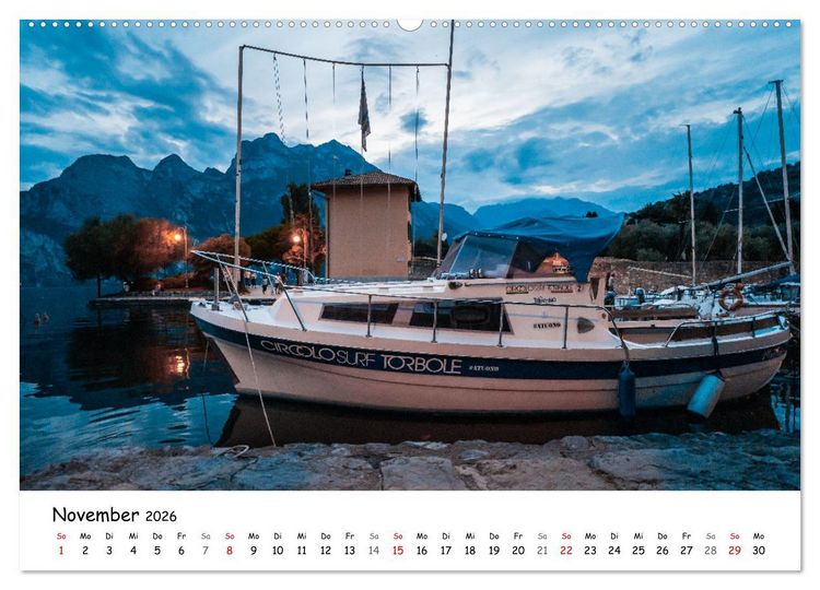 Produktbild: Nago-Torbole, der sch&ouml;ne Norden vom Gardasee (Wandkalender 2026 DIN A2 quer), CALVENDO Monatskalender