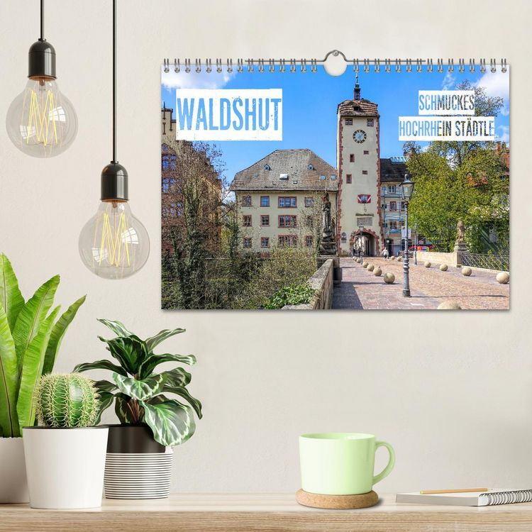 Produktbild: Waldshut - schmuckes Hochrhein St&auml;dtle (Wandkalender 2026 DIN A4 quer), CALVENDO Monatskalender