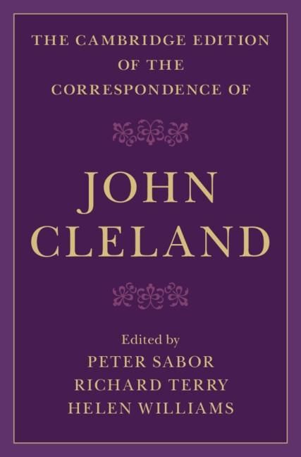 Produktbild: Cambridge Edition of the Correspondence of John Cleland