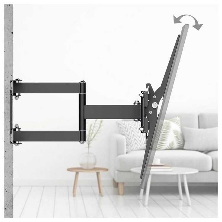 Produktbild: Hama TV-Wandhalterung 190,5cm (75") Ausziehbar, Neigbar, Schwenkbar