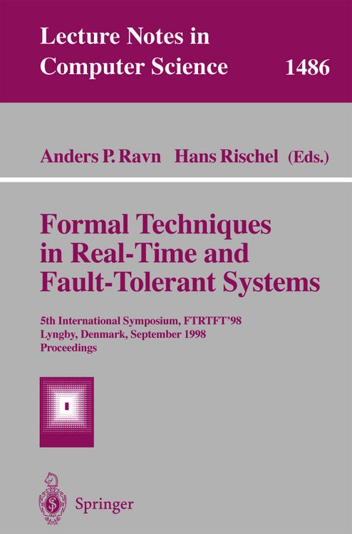 Produktbild: Formal Techniques in Real-Time and Fault-Tolerant Systems