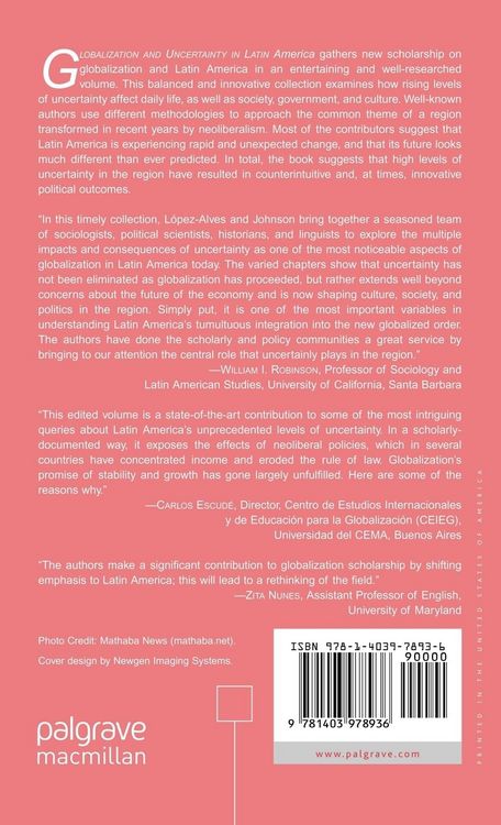 Produktbild: Globalization and Uncertainty in Latin America
