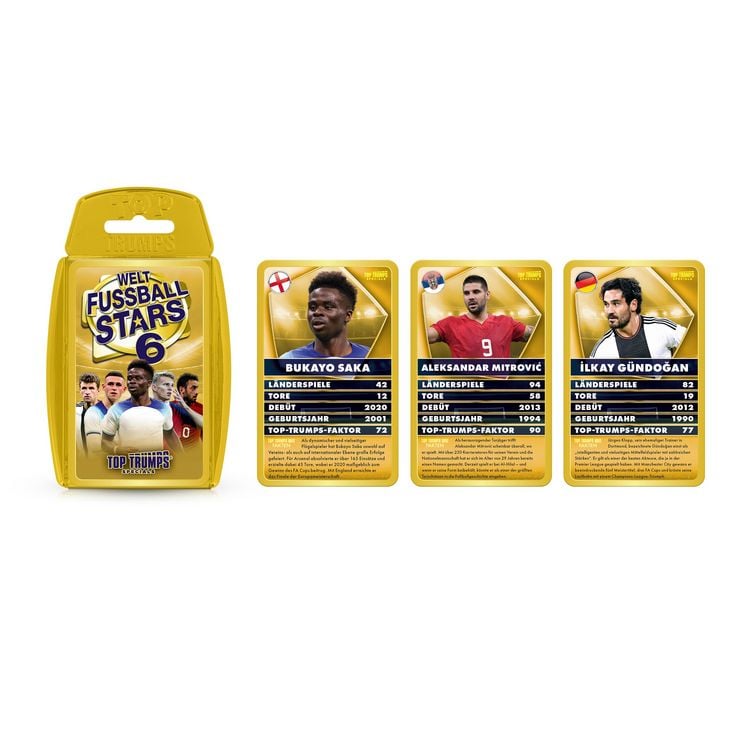 Produktbild: Top Trumps Weltfussball Stars 6