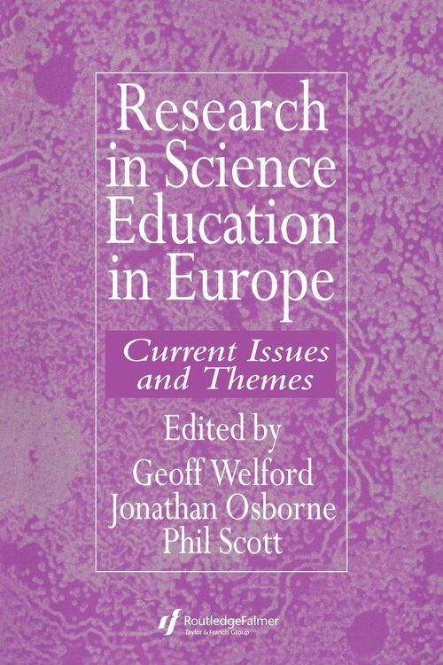 Produktbild: Research in science education in Europe