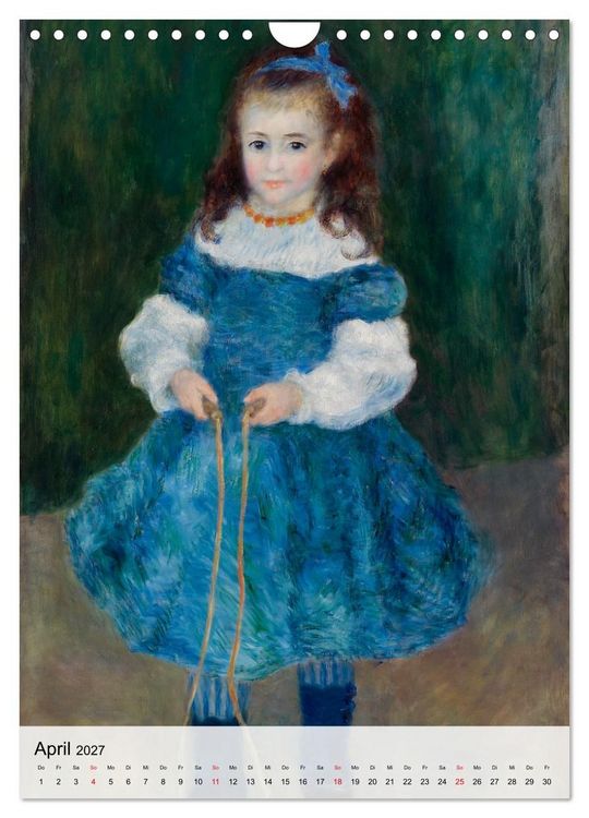 Produktbild: Die kleinen Musen des Monsieur Renoir (Wandkalender 2027 DIN A4 hoch), CALVENDO Monatskalender