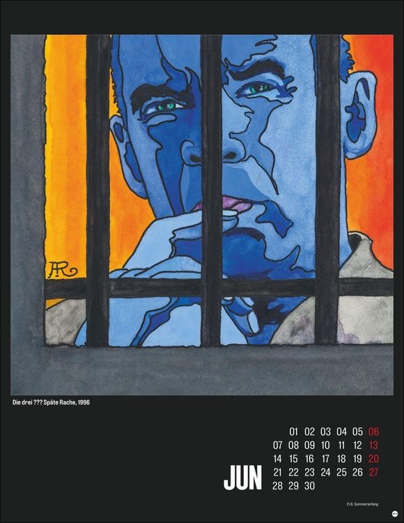 Produktbild: Die drei ??? Posterkalender 2027