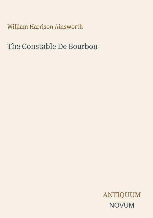 Produktbild: The Constable De Bourbon