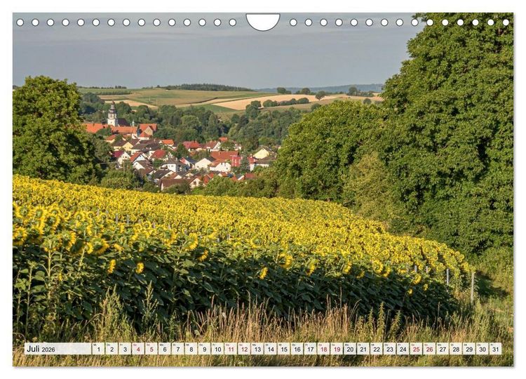 Produktbild: Sch&ouml;ner Kraichgau (Wandkalender 2026 DIN A4 quer), CALVENDO Monatskalender