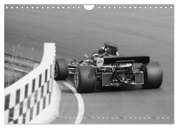 Produktbild: Grand Prix - Formel-Rennen 1972-1977 (Wandkalender 2026 DIN A4 quer), CALVENDO Monatskalender