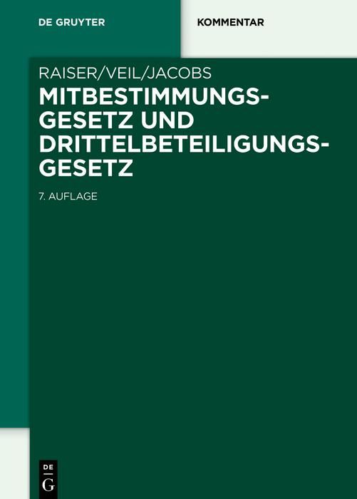 Produktbild: Mitbestimmungsgesetz und Drittelbeteiligungsgesetz