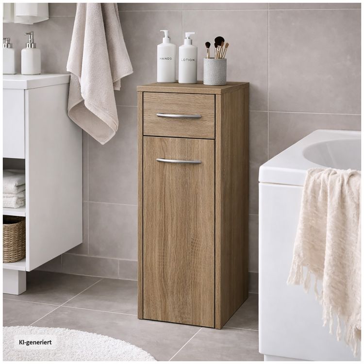 HTI-Living Mehrzweckschrank schmal Thekla Sonoma Mehrzweckschrank schmal Thekla Sonoma kaufen