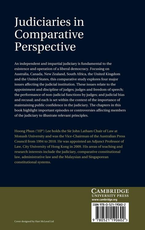 Produktbild: Judiciaries in Comparative Perspective