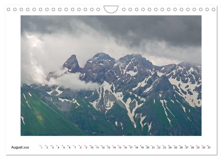 Produktbild: Naturwunder Bergwelt Fellhorn und H&ouml;rnergruppe (Wandkalender 2026 DIN A4 quer), CALVENDO Monatskalender