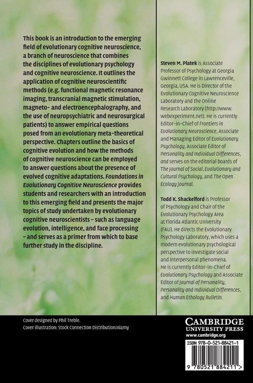 Produktbild: Foundations in Evolutionary Cognitive Neuroscience