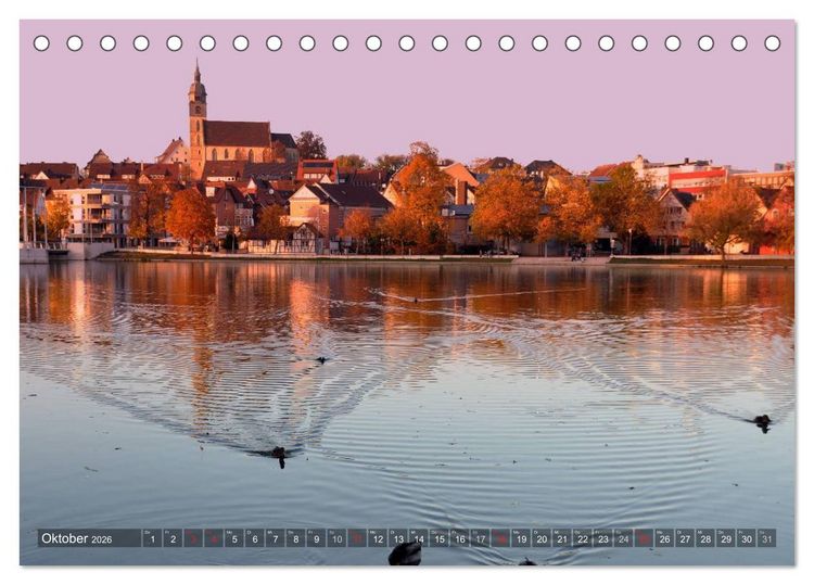 Produktbild: Spaziergang in B&ouml;blingen (Tischkalender 2026 DIN A5 quer), CALVENDO Monatskalender