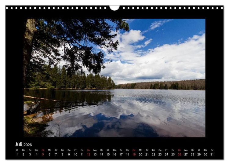 Produktbild: Impressionen aus dem Harz (Wandkalender 2026 DIN A3 quer), CALVENDO Monatskalender