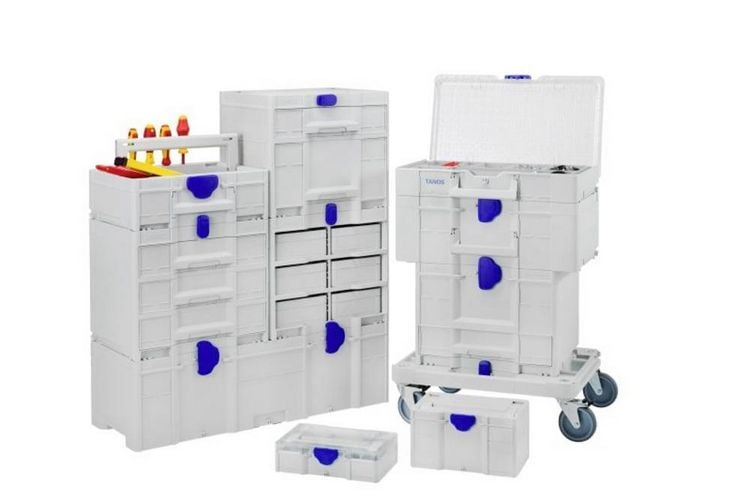 Produktbild: Tanos Systainer&sup3; S 76 83000932 Transportkiste ABS Kunststoff (B x H x T) 265 x 71 x 171mm