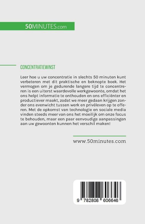 Produktbild: Concentratiewinst