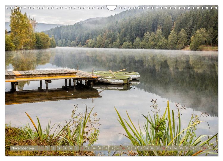 Produktbild: Die Jahreszeiten im Nordschwarzwald (Wandkalender 2026 DIN A3 quer), CALVENDO Monatskalender