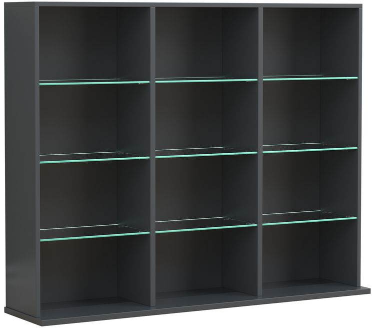 Produktbild: Holz CD DVD Standregal B&uuml;cherregal Regal Zilas L