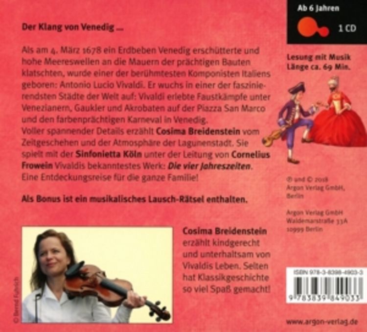 Produktbild: Abenteuer Klassik: Vivaldi