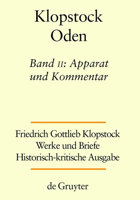 Produktbild: Apparat und Kommentar