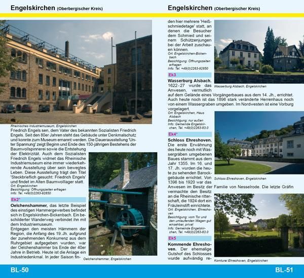Produktbild: Bergischen Land Reisef&uuml;hrer - Sehenswertes im Bergischen Land