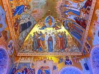 Produktbild: CALVENDO Puzzle Deckenmalerei in der Uspenski-Kathedrale in Tula | 1000 Teile Lege-Gr&ouml;&szlig;e 64x48cm Foto-Puzzle f&uuml;r gl&uuml;ckliche Stunden