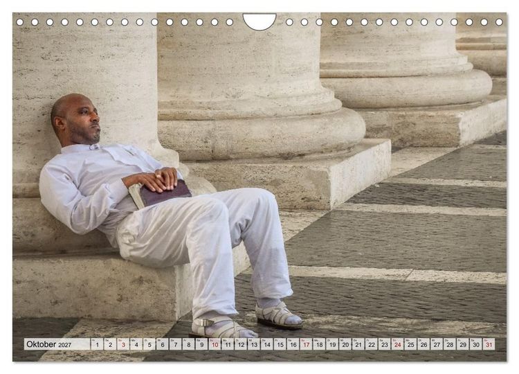 Produktbild: San Pietro - Petersplatz und Petersdom (Wandkalender 2027 DIN A4 quer), CALVENDO Monatskalender