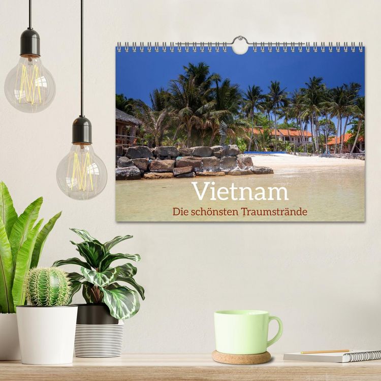 Produktbild: Vietnam, die sch&ouml;nsten Traumstr&auml;nde (Wandkalender 2026 DIN A4 quer), CALVENDO Monatskalender