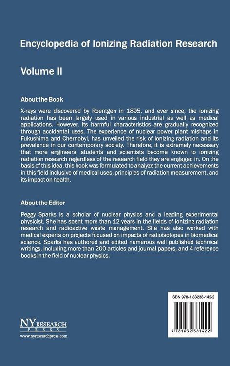 Produktbild: Encyclopedia of Ionizing Radiation Research