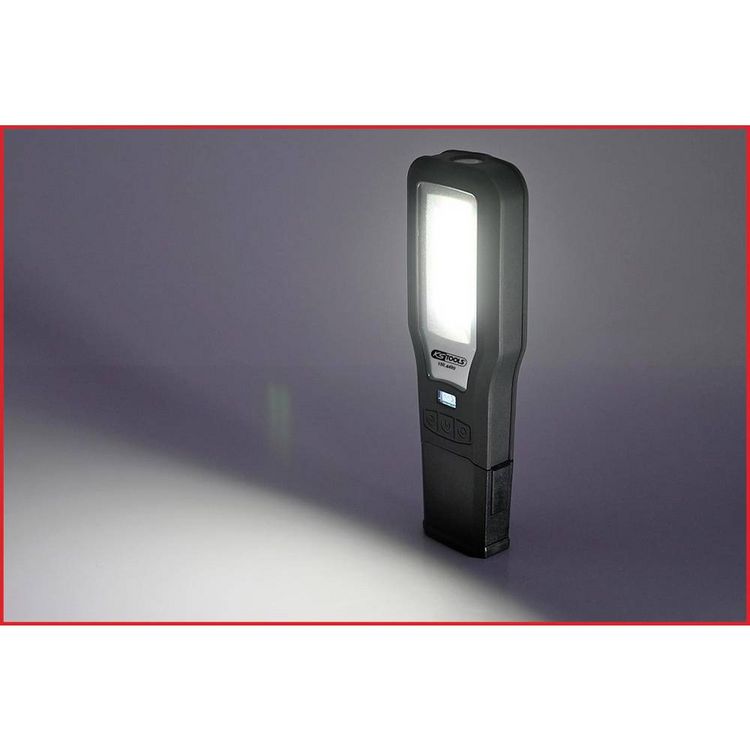 Produktbild: KS Tools 150.4490 Mobile Werkstatt-Handlampe, knickbar, 550 Lumen 2021 Energieeffizienzklasse n.rel