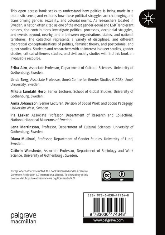 Produktbild: Pluralistic Struggles in Gender, Sexuality and Coloniality
