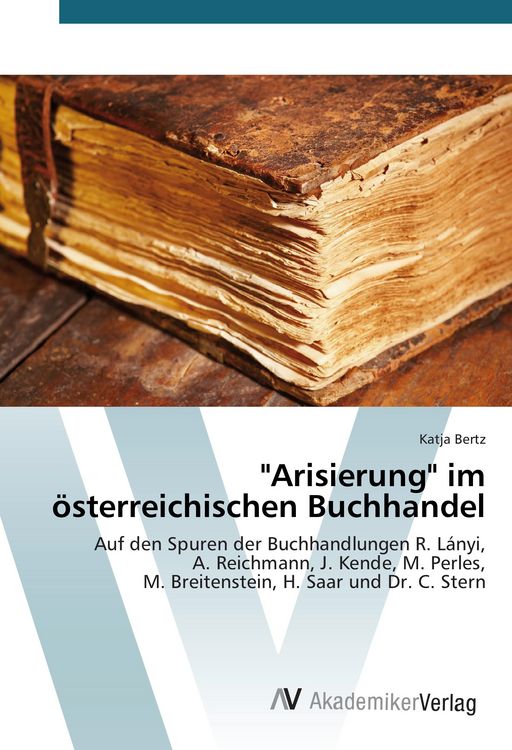 Produktbild: "Arisierung" im &ouml;sterreichischen Buchhandel