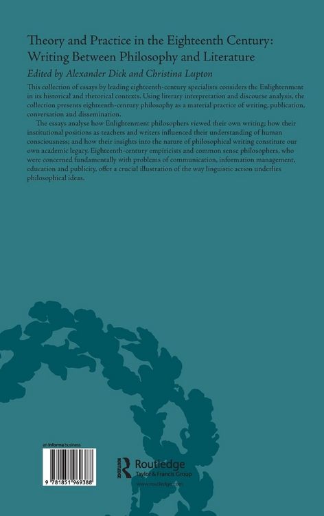 Produktbild: Theory and Practice in the Eighteenth Century